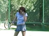 Dana FTv playing tennis