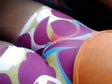 Cameltoe and Tits in Public Transport