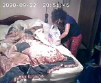 spy cam catches wife again