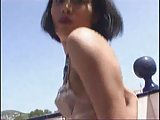 nice asian milf fucks at roof - csm