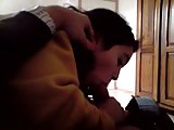 My teen slut girlfriend sucking blowjob