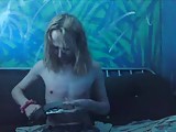 Stupid Slut Punishes Herself