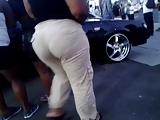 Donkey Booty in khakis 