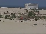 Mariels Niece and the old man on the beach