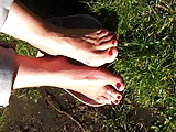 My cute wifes feet in Birkenstocks