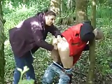 milked and wanked in the forest