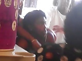 Black bitch caught stealing weave