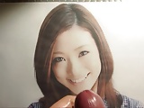 Cumtribute for Japanese actress Aya Ueto 04