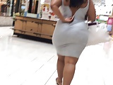 Slit Dress Thick Ebony Mall Chasing