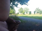 SandrotheBest outdoor public cumshot sunny place