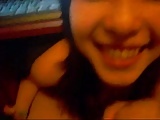 Asian girl wants to taste white meat