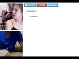 Three horny teens play whit me on webcam random chat