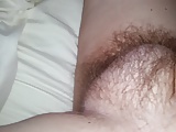 humping her soft ass cheak rubbing her hairy pussy,belly