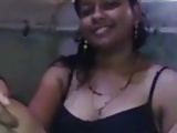 Cute Andhra desi babe showing boobs n pussy