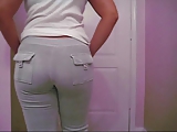 big butt white girl tease