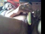 Porn and using a dildo