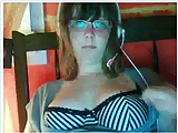 nerdy french girl on cam