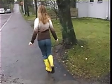 Krista yellow boots