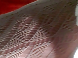 Upskirt lace for fans waiting