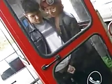 Handjob In Phone Booth