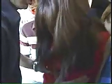 grope in the train