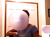 My Crazy Big bubbles gum ( training for bubbles of slaver )