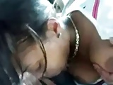 nice young jamaican girl sucking some dick in a car