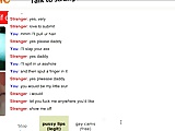 Rough Talk and nice pussy - Omegle #3