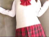 YAMASAKI Miho in high school uniform