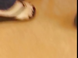 Asian grocery store feet