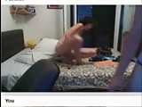 Italian Young couple on Chatroulette