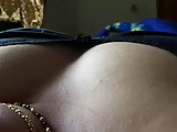 desi indian green blouse bhabhi boobs fondled by dewar