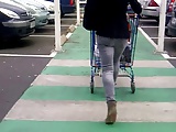 joli cul au supermarche