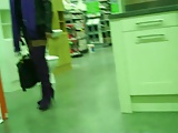 slut in purple boots