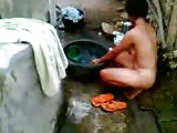 mandi di kampung