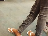 ebony feet candid 2