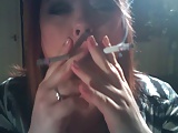 Smoking 2 Cigarettes At Once! Smoke Slave Domme Fetish