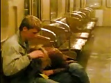 Blowjob in train