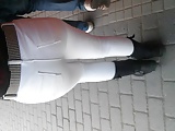 Great Ass From Girl With White Pants