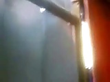 Flasher gets a handjob from a shopkeeper