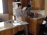 Sexy Mom Gets Caught in the kitchen