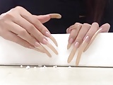 scratching with nails