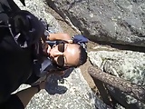 Blowjob along the hike trail