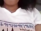 Young thai girl gets wild on cam  part1