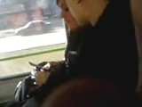 Masturbation public transport  3