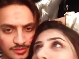 Young Pakistani lovers selfie