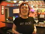 Big titty girls having fun backstage