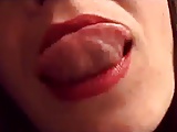 Lips close-up mature dirty talk JOI