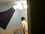 Hidden Camera - dressing in bedroom