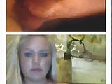 Omegle jerking blondie girls feet